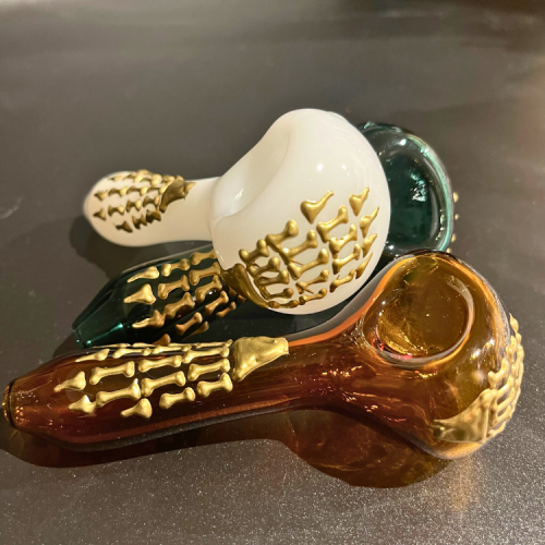 玻璃PIPE – 白骨/啡骨/綠骨 1