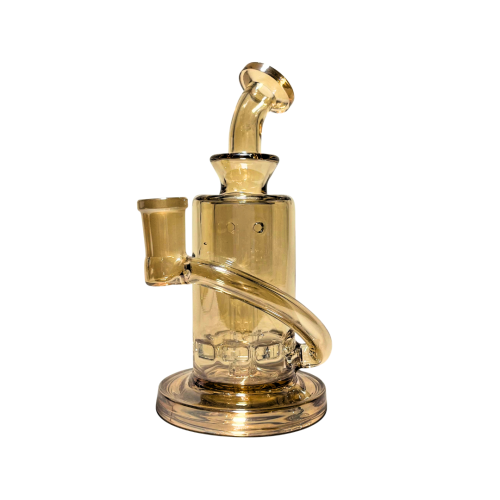 15cm Dab Bong (Gold)