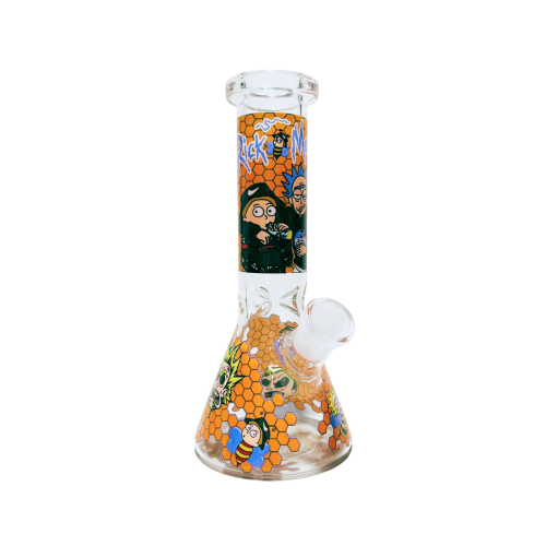RnM Honeycomb 20cm Bong (Blue/Orange)