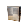 8cm x 9cm 雙層亮面煙盒-直橫紋