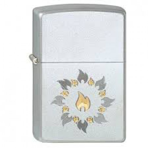 Zippo 火焰光環圖案火機 (21192)