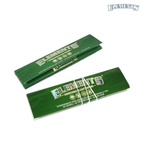 Elements Green King size rolling paper