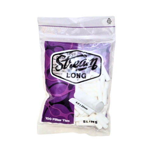 Steam slim long filter tips 6.0 x 22mm (100pcs)