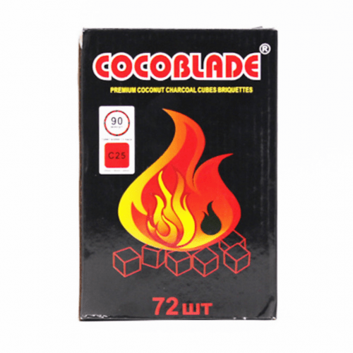 72pcs Cocoblade 水煙炭