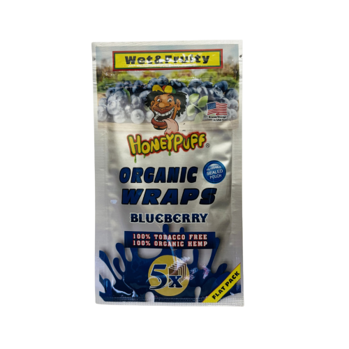 HONEYPUFF BLUEBERRY FLAVORED HEMP WRAPS