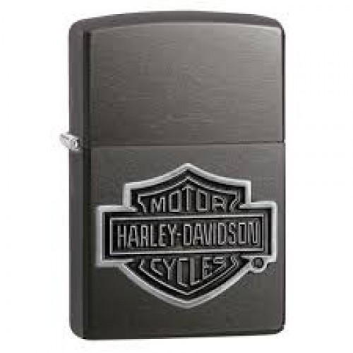 Zippo 哈利 酒吧和盾牌圖案火機 (29822)