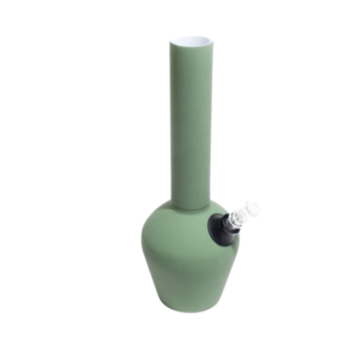 30CM CHILL STEEL PIPE - Olive Green Rubberized (Limited Edition)