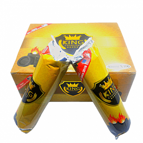 水煙易燃炭(10片) KING SIZE
