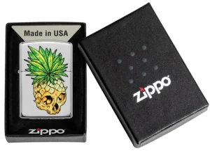 49241 Leaf Skull Pineapple Design 1