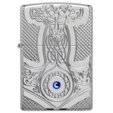 Zippo Medieval Design 中世紀花紋加厚版火機 (49289)