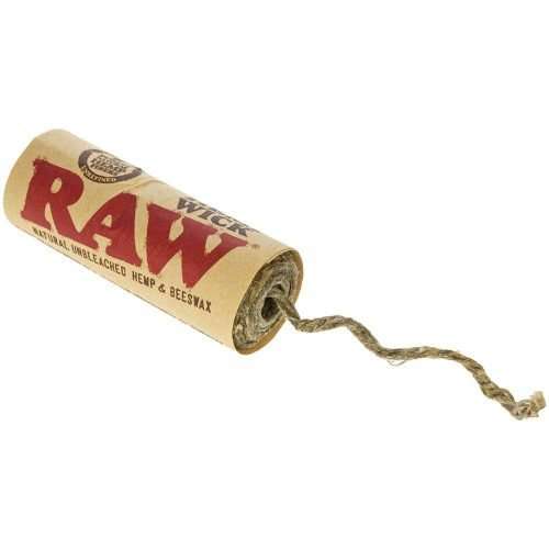 Raw 6m Hemp Wick