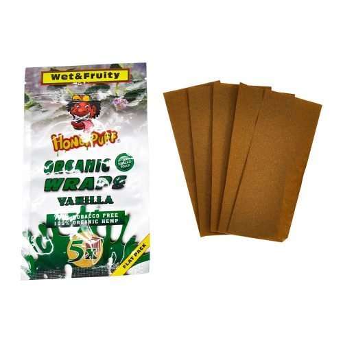 Honeypuff VANILLA FLAVORED HEMP WRAPS