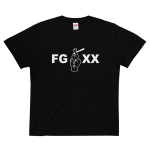 FINGERCROXX 輕質棉質 T Shirt – 黑色