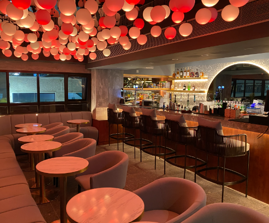 J. Moon Lounge environment