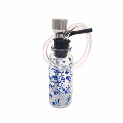 便攜迷你Bong- 藍骷髏