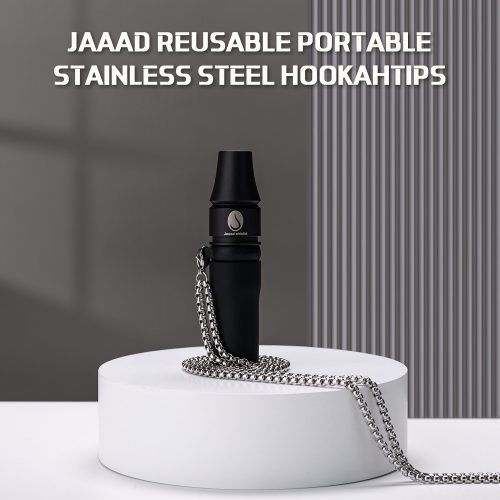 JAAD不鏽鋼水煙嘴(BLACK)