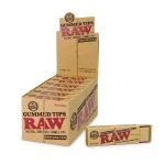 RAW Perforated Gummed Tips 24 Per Box