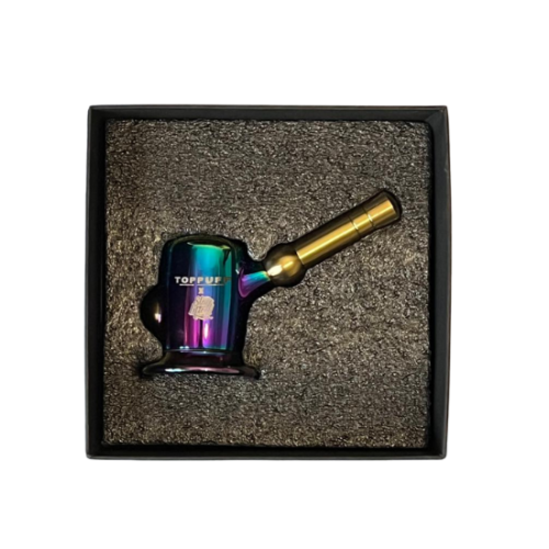 TOPPUFF X STAY LILTED STAINLESS STEEL MINI BONG