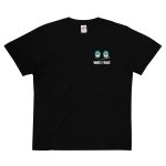 WAKE & BAKE 輕質棉質 T Shirt – 黑色