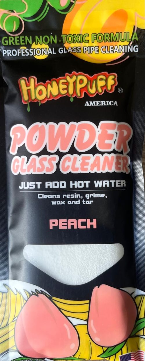 Honeypuff powder glass cleaner (Peach)