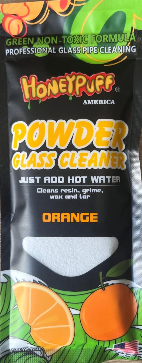 Honeypuff powder glass cleaner (Orange)