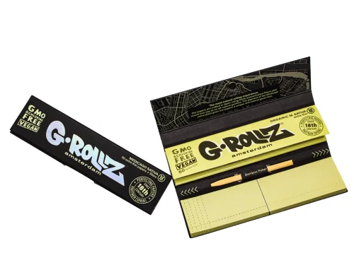 (Member exclusive discount) G-ROLLZ - Medicago Sativa Value Pack - King Size Rolling Papers & Tips