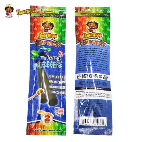 HONEYPUFF BLUEBERRY FLAVOURED HEMP WRAPS
