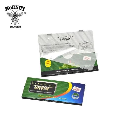 Hornet Rolling Transparent Rolling Papers 78mm