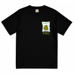 THC 輕質棉質 T Shirt – 黑色