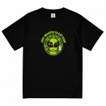 BIG ALIEN 輕質棉質 T Shirt – 黑色