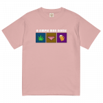A SIMPLE MEN NEEDS 輕質棉質 T Shirt – 粉紅色