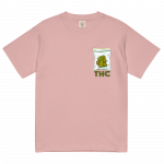 THC 輕質棉質 T Shirt – 粉紅色