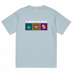 A SIMPLE MEN NEEDS 輕質棉質 T Shirt – 淺藍色