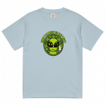 BIG ALIEN 輕質棉質 T Shirt – 淺藍色