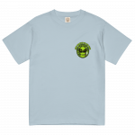 SMALL ALIEN 輕質棉質 T Shirt – 淺藍色