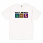 A SIMPLE MEN NEEDS 輕質棉質 T Shirt – 白色