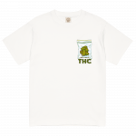 THC 輕質棉質 T Shirt – 白色