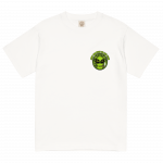 SMALL ALIEN 輕質棉質 T Shirt – 白色