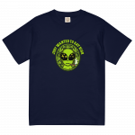 BIG ALIEN 輕質棉質 T Shirt – 深藍色