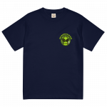 SMALL ALIEN 輕質棉質 T Shirt – 深藍色