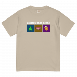 A SIMPLE MEN NEEDS 輕質棉質 T Shirt – 淺啡色