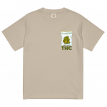 THC 輕質棉質 T Shirt – 淺啡色