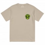 SMALL ALIEN 輕質棉質 T Shirt – 啡色