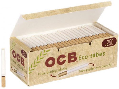 OCB eco ciagratte tubes (Box of 250 pcs)