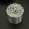 High Quality DesignedinAmsterdam 4層鋅合金 Grinder - 40mm 灰色