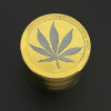 (減價) High Quality DesignedinAmsterdam 4層鋅合金 Grinder – 40mm 金色
