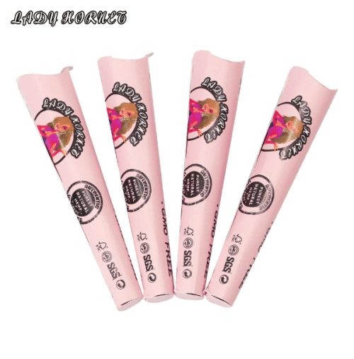 Lady Hornet Pink 110mm Pre-rolled Rolling Paper Cones